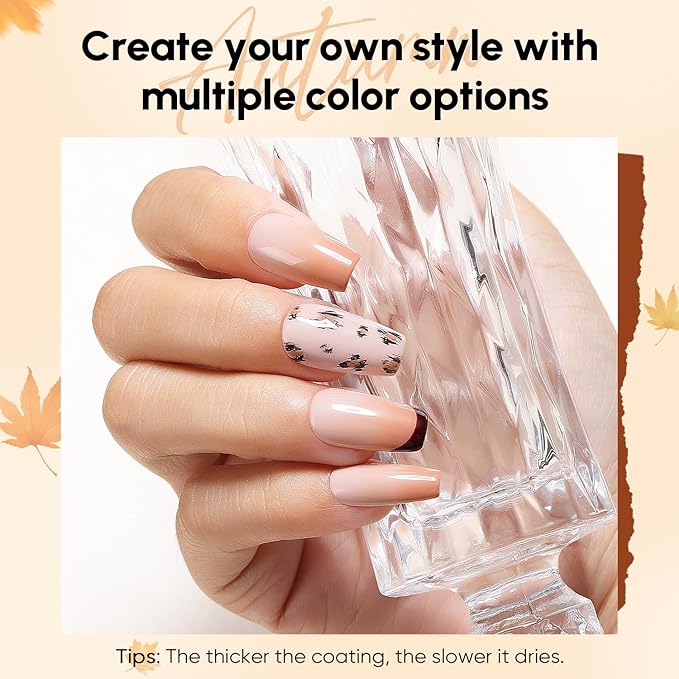 AIMEILI Gel Nail Polish Set 12pcs, Hema Free, Cruelty Free, Vegan, Soak Off U V LED Nail Art Manicure Salon DIY at Home for Women - Kit 40