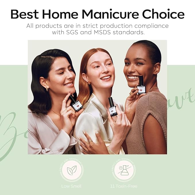 modelones Green Gel Nail Polish Sage Green Nails Polish Soak Off Led Nail Art Gel Manicure Salon DIY Gifts for Women 15 ML