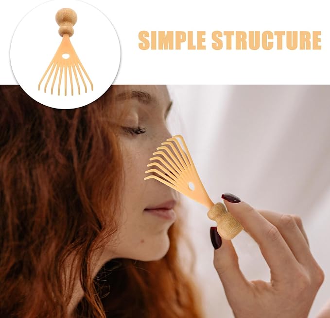 2pcs Manual Scalp Massager Claw Tool Handheld Head Massage Scratcher for Relaxation and Stress Relief Suitable for Men and Women