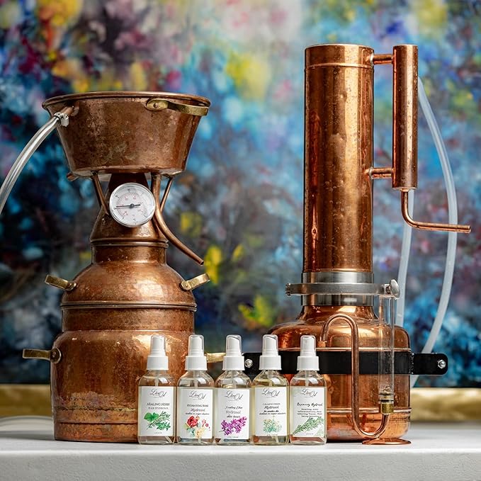 Lilac Hydrosol Facial Toner – Organic Flower Water | Refreshing Aromatherapy Mist for Face & Hair | Balancing, Cooling & Hydrating | Small Batch Distilled | 4 fl oz