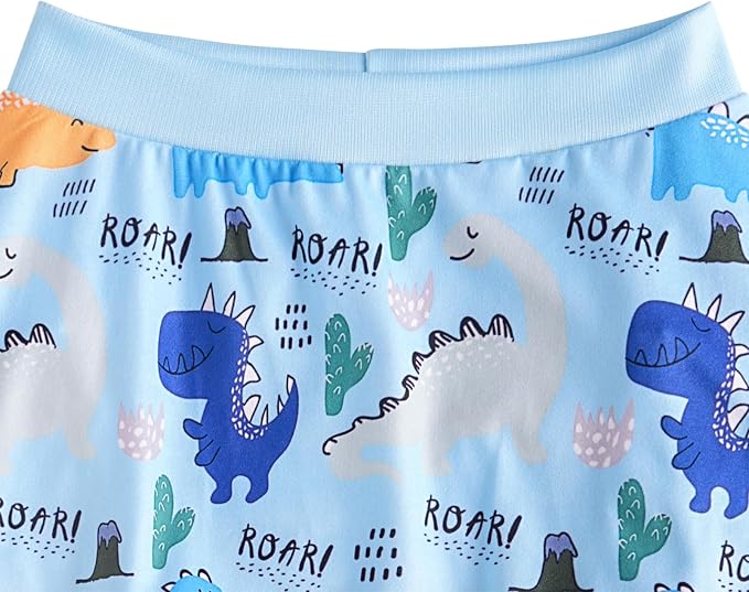 Dinosaur Dog T Shirts Cute Dinosaur Pattern Printed Apparel Shirt for Large Dogs Softable Stretchy Pet Clothes XL, Blue