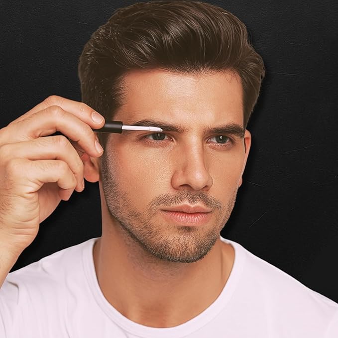 The Men Pen Eyebrow Boosting + Caffeine Kit | Eyebrow, Beard and Hair Filler | Waterproof, Long Lasting, Sweat Proof - Blonde