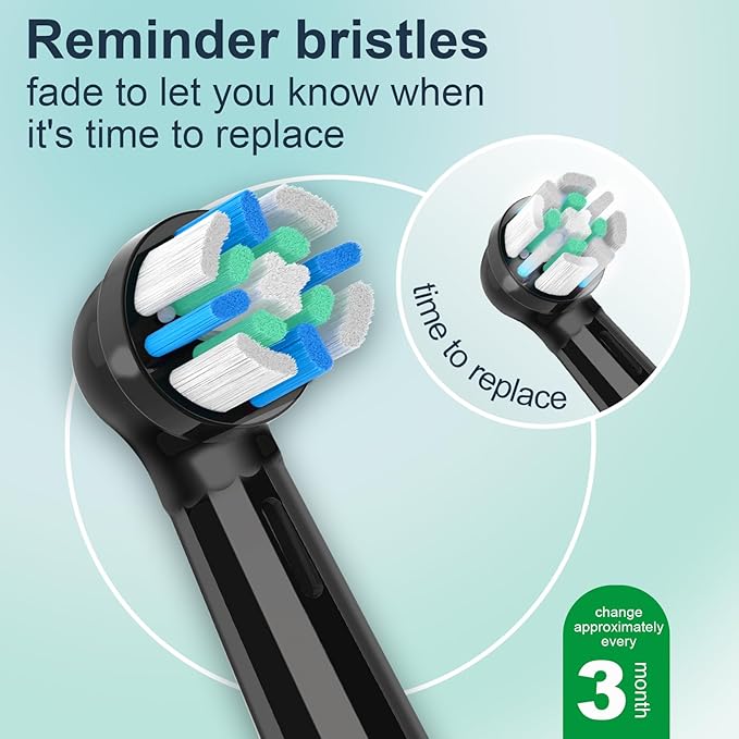 iO Replacement Heads Compatible with Oral B iO Electric Toothbrush,Premium Bristles for Deep Cleaning,Compatible with Oral B iO Series 2/3/4/5/6/7/8/9/10