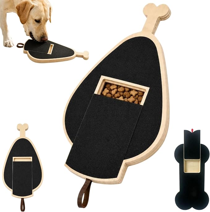 Dog Nail Scratch Board Scratcher Treat Dispenser Non-Slip Nail File Board (B)