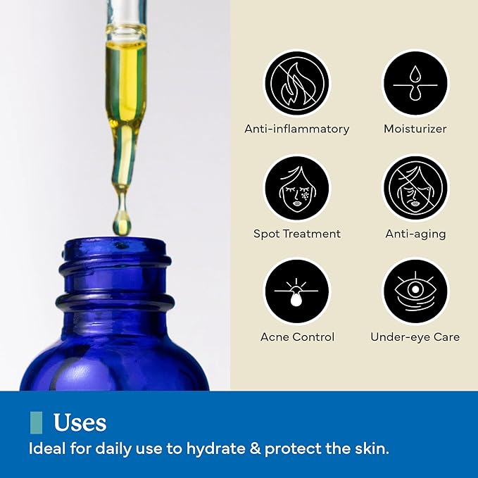 PurO3 Beauty Oil – Vegan Hydrating Face Oil with Activated Oxygen – Natural Skin Care for Radiant and Smooth Skin, 30 ml