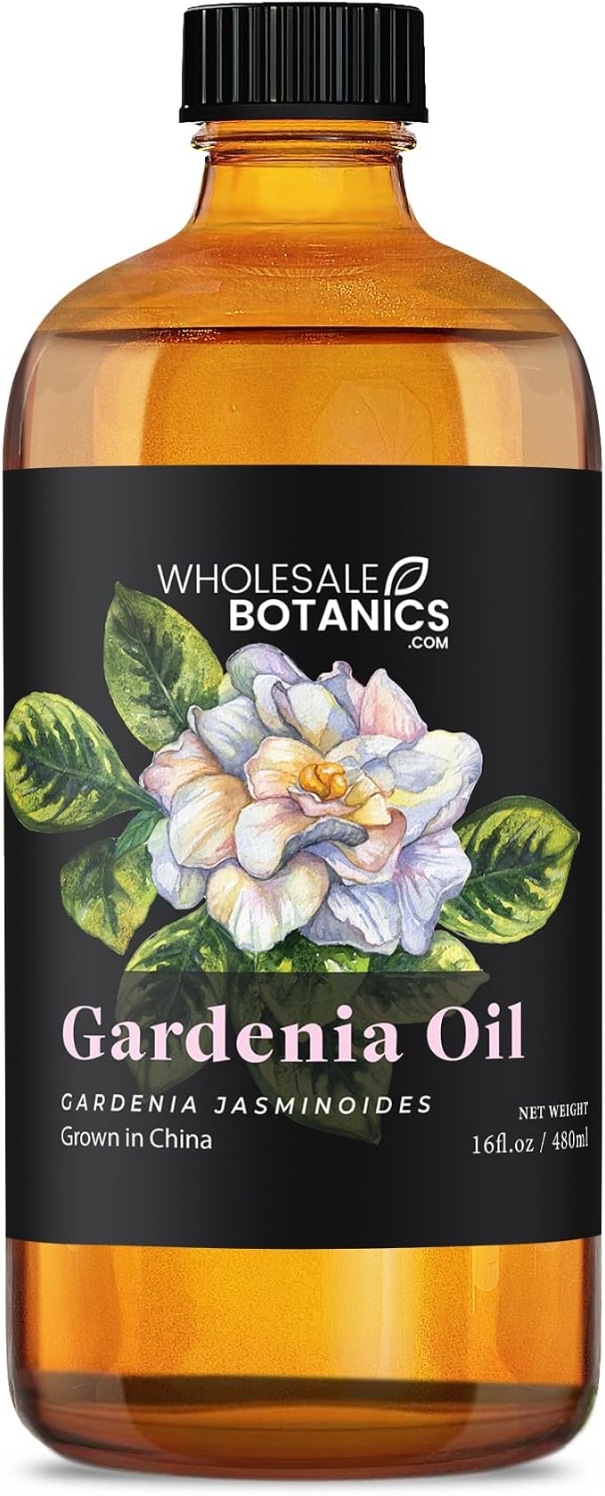 Gardenia Essential Oil by Wholesale Botanics | Premium Grade Essential Oil | for Aromatherapy, Soaps, Lotions, & Candles | Vegan & Cruelty Free (16 Fl.Oz.)