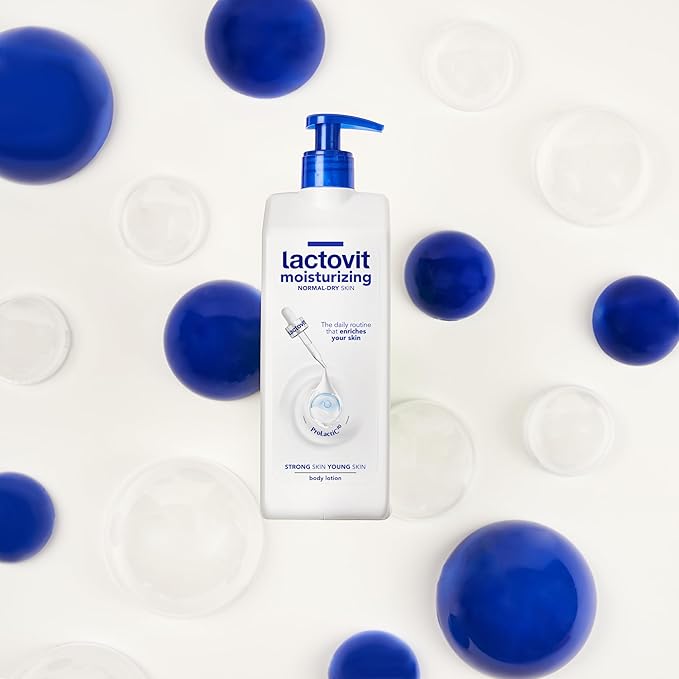 Lactovit | Moisturizing Body Lotion | Nourishing Care for Normal & Dry Skin | With ProLactiC10, Collagen & Elastin Booster | Smooth & Youthful Skin | Dermatologist Recommended | 3 x 400 ml