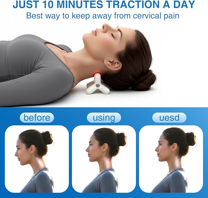 Occipital Release Tool, Release Tool for Neck for Headache Relief, Deep Nerve Release Tool with Acupressure Design Targeting Hard-to-Reach Muscles, Gift for Women & Men