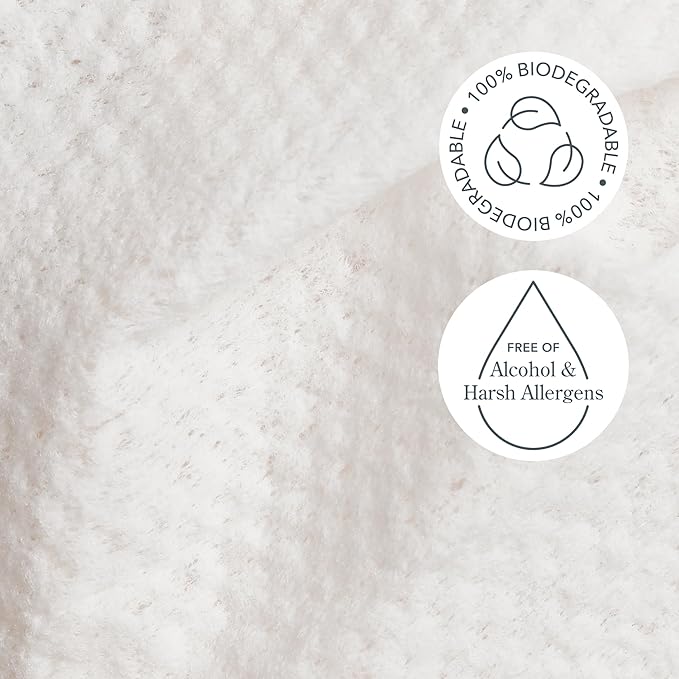 Beekman 1802 Face Wipes – Makeup Remover Wipes for Face, Facial Cleansing Wipes that Remove Makeup & Dirt, Travel Essentials, Face Wipes with Goat Milk & Aloe, Glacial Mint & Eucalyptus 100 Count