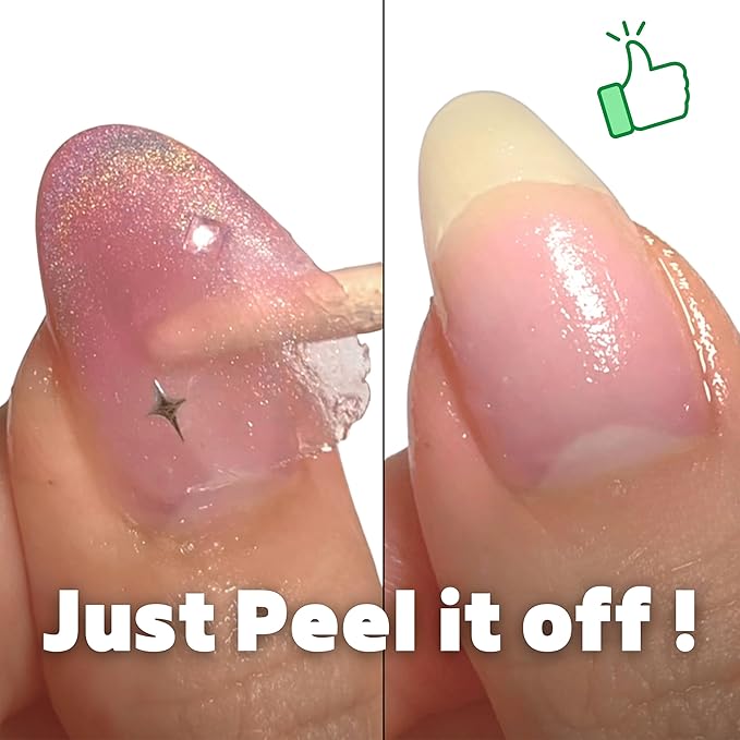 Korean Peel Off Base Coat Gel Nail Polish Beauty No Damage Easy Removal Premium Professional Home Salon Quality Gift DIY Nail Art UV LED Gel 15ml