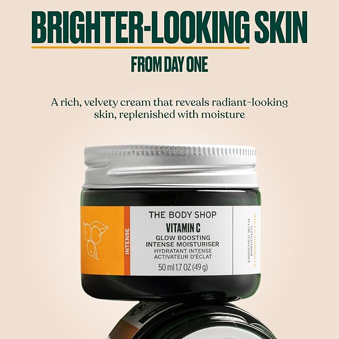 The Body Shop Vitamin C Glow Boosting Moisturizer, 1.7 Oz