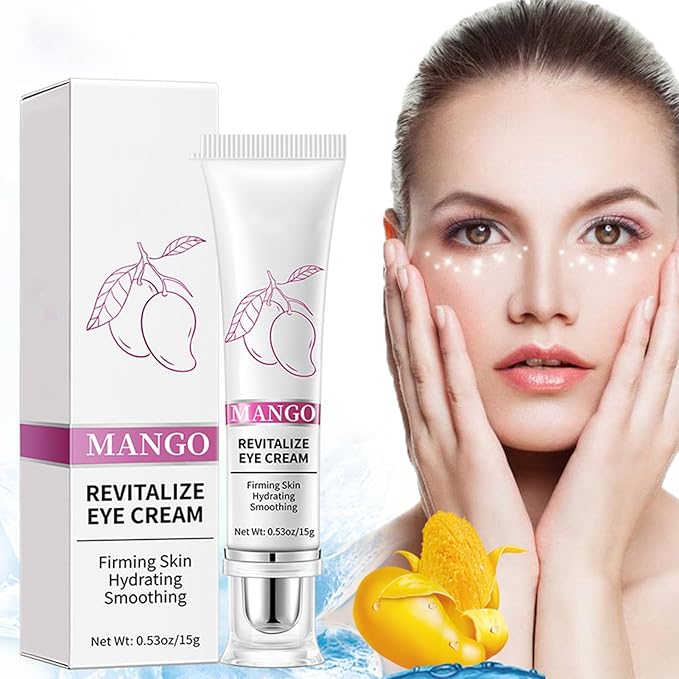Eyelift Serum - Mango Revitalize Eye Cream, Eyelift Serum Mango Revitalize Eye Care Cream, Removes 99% Of Eye Bags & Dark Circles Mango Revitalize Firming Eye Cream (3 Pcs)
