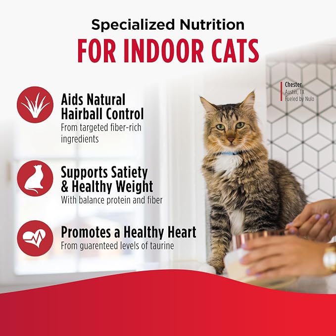 Nulo Freestyle Dry Cat Food Indoor - Duck & Cod, High Protein Grain-Free Dry Cat Food, Natural Kibble with Probiotics and Omegas Fatty Acids, 2lb Bag