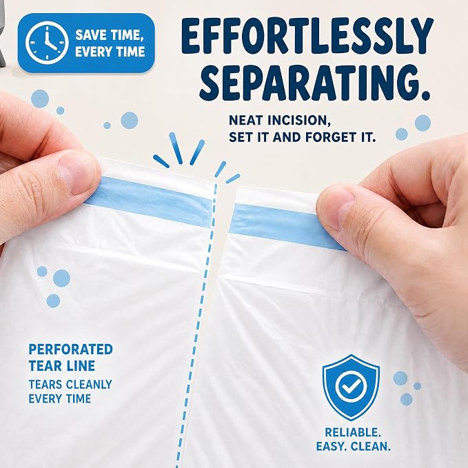 WARCAT 25x15in Drawstring Litter Liners 45ct for Auto Boxes | Leakproof drawstring liners. 3 rolls/45 total. Odor-blocking, heavy-duty. Fits auto boxes.