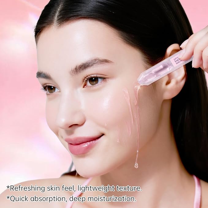 Sakura stem cell serum for face - with Hyaluronic Acid, Niacinamide & vitamin c Facial Serum for Restore smooth skin & Anti Aging & Cell renewal & Enhance skin elasticity, ultra hydrating serum 20 pcs