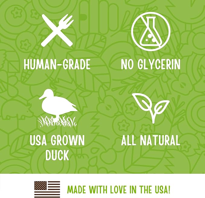 Full Moon® Essential Duck Savory Sticks Dog Treats 14 oz | Human Grade, No corn, No wheat, No soy, Glycerin Free, Made in the USA
