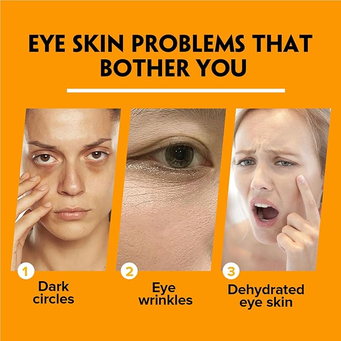 2 PCS Turmeric Retinol Eye Stick,Eye Balm Stick Hydrating for Dark Circle,Wrinkles,Visible Results in 3-4 Weeks,Anti Aging Under Eye For Puffiness and Bags Reduces Fine Lines