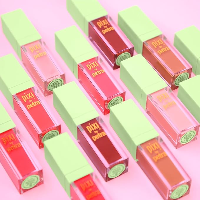 Pixi Beauty MatteLast Liquid Lip | Long-Wearing Matte Lip Color with Rosehip Oil | Hydrating & Comfortable | Precision PixiPetal Applicator | Fresh Pink | 0.24 oz/6.9 g
