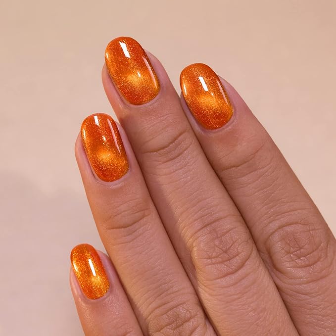ILNP Amber - Warm Amber Magnetic Nail Polish