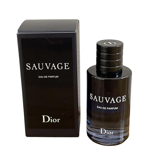 Dior Sauvage Perfume for Men Mini EDP Travel Splash 0.34 ounce