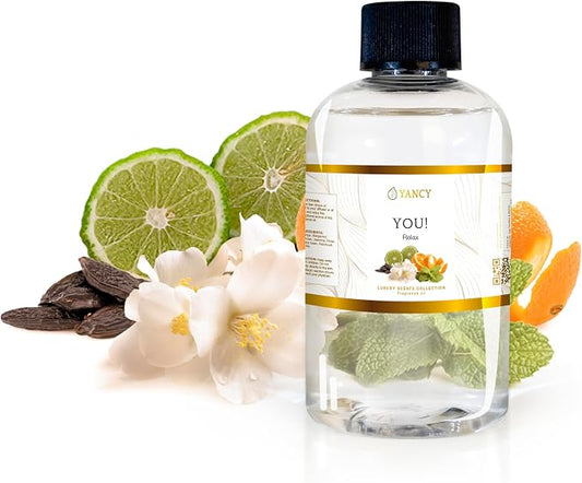 YANCY You Luxury Collection Fragrance Oil (4 oz), Intimate and Warm Scent, Ideal for Diffusers, Oil Burners & Aroma Lamps, Soft Signature Fragrance for Personal Spaces