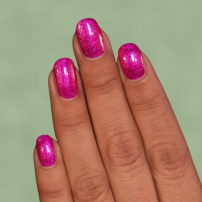 ILNP Petals - Radiant Magenta Shimmer Nail Polish