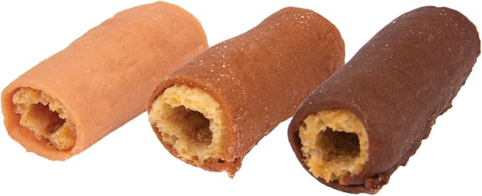 Good 'n' Tasty Soft & Crunchy Roll High Protein Dog Treat, 3 oz | Premium Chicken, Duck or Beef, Real Protein is the #1 Ingredient, No Artificial Flavors or Colors Added, For Adult Dogs