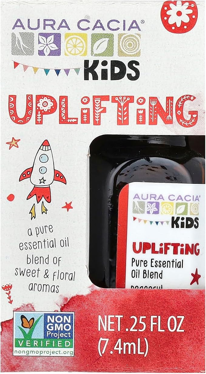 Aura Cacia Kids Essential Oil Blends Uplifiting 0.25 fl oz Liquid