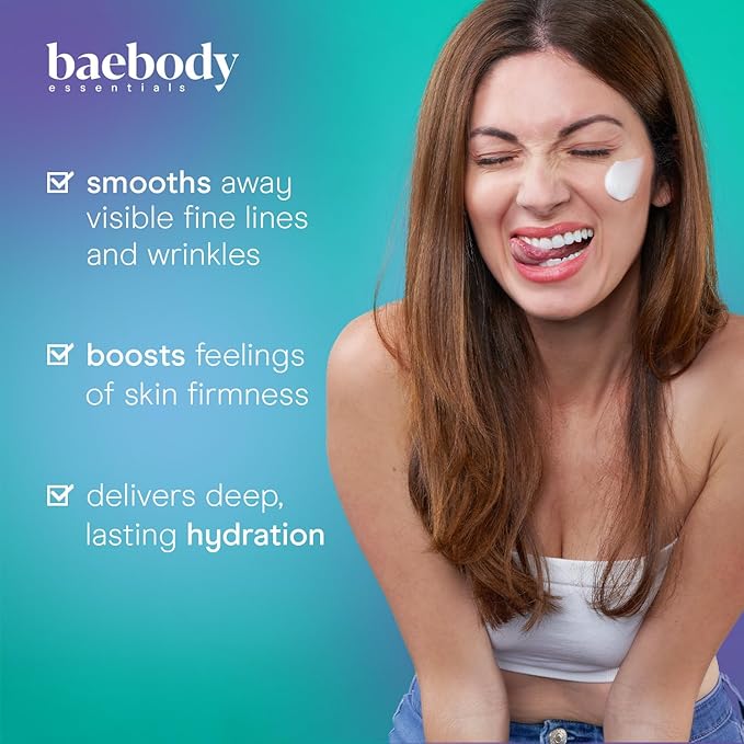 Baebody Collagen Retinol Snail Mucin Face Moisturizer with Hyaluronic Acid, Anti-Aging Face Cream for Fine Lines and Wrinkles, Anti-Wrinkle Cream for Face (1.7 fl oz)