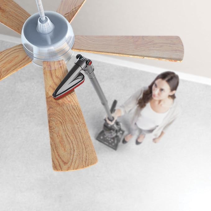 Hoover WindTunnel 2 Whole House Rewind Bagless Vacuum Cleaner | Corded Upright Vac, HEPA Media Filtration, Blocks Allergens and Absorbs Odors, Corded Vacuum Cleaners for Home Use