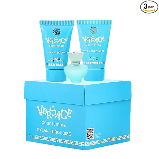 Versace Dylan Turquoise Womens Mini Perfume Trio Gift Set