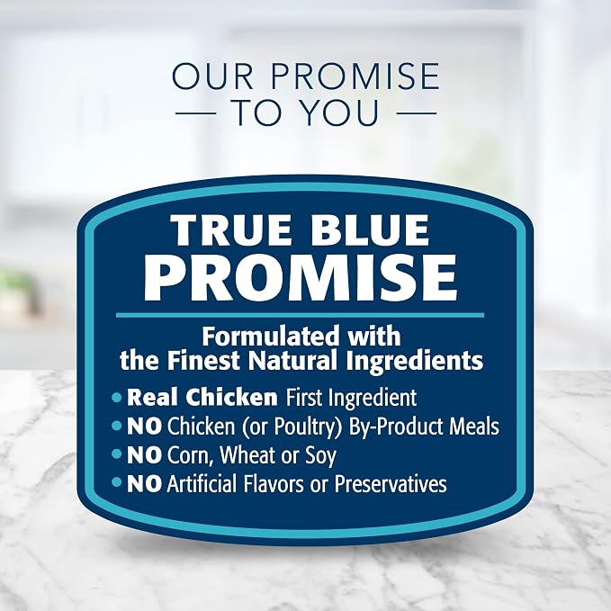 Blue Buffalo Tastefuls Natural Pate Wet Cat Food,Chicken Entrée 5.5-oz cans,(Pack of 48)