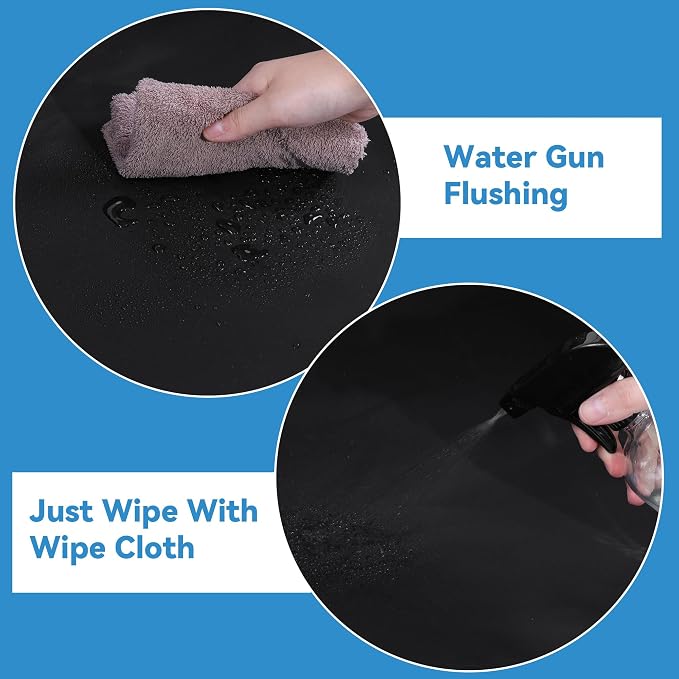 Dog Pee Pad Holder with High Walls, Foldable Dog Litter Box Potty Shields Indoor Potty for Small and Medium Pets, No Spill Pee Pad Holder Tray for Doggy Work (24x24x17.7 in). Patent Pending