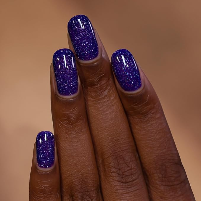 ILNP Grapevine - Concord Grape Holographic Jelly Nail Polish