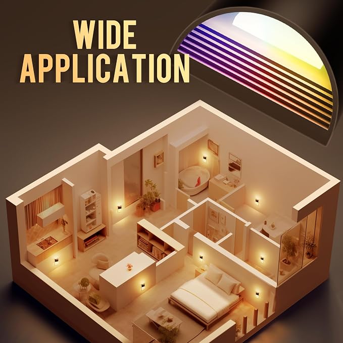 Night Light, Night Lights Plug into Wall, Adjustable, RGB | 3 Level Brightness Adjustable Plug in Night Light, Dusk to Dawn Sensor, Nightlights for Adults, Bedroom, Bathroom, 2 packs