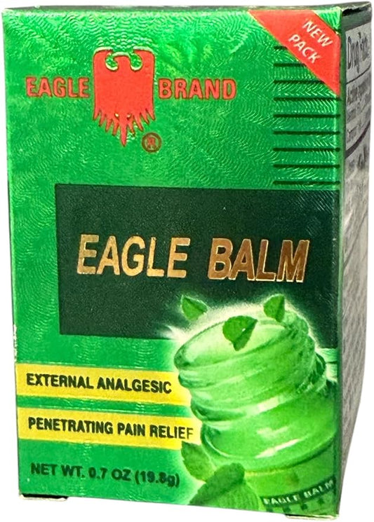 1 Pack - Green Balm Essential Oil - Dau Cu La Con O Xanh - 19.8g per Jar - Product of Indonesia