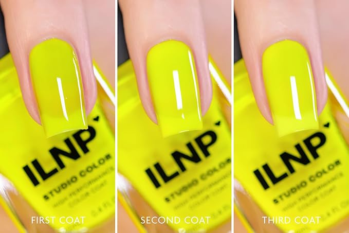 ILNP Squeeze Me - Vivid Yellow Jelly Studio Color Nail Polish