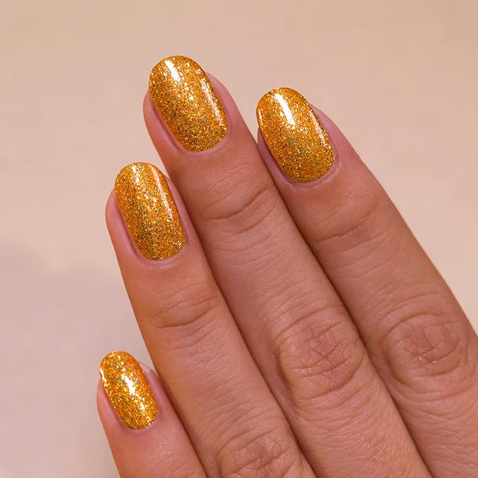 ILNP Good As Gold - Saturated Gold Holographic Ultra Metallic Nail Polish