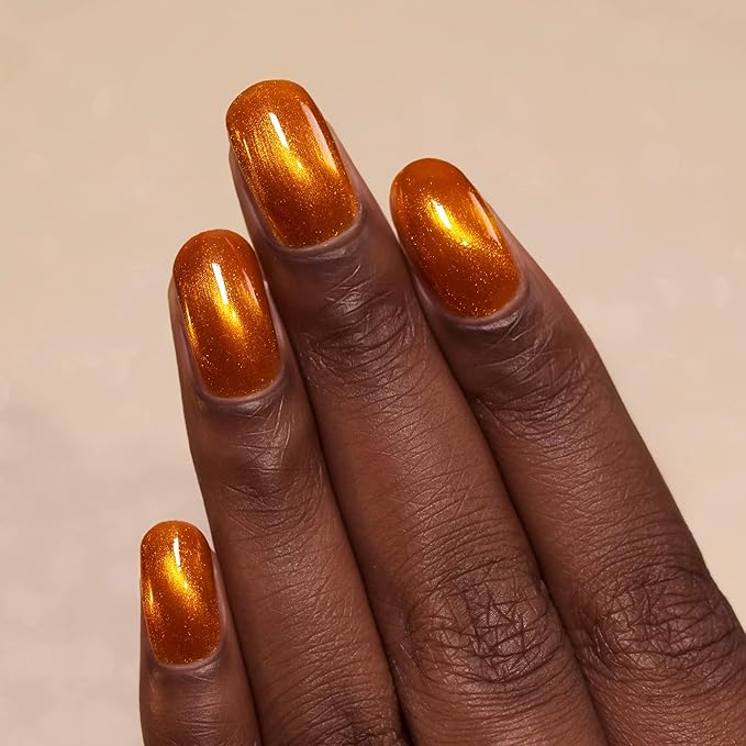 ILNP Amber - Warm Amber Magnetic Nail Polish