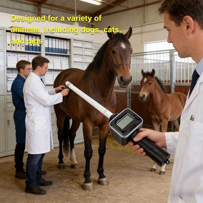 Canine Breeder Tester for Cats Pigs Livestock, Efficiency Portable Dogs Breeding Pregnancy Test Machine