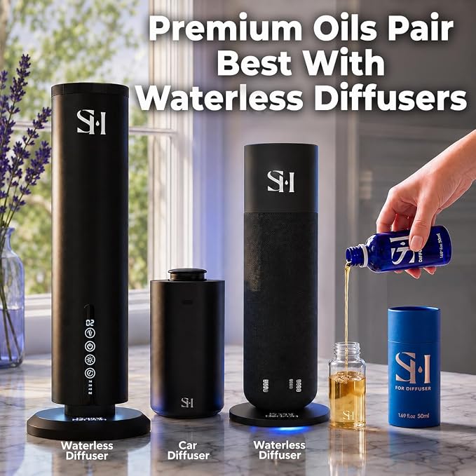 Inspired by 6-Star Hotel Dubai DB04 Hotel Scent Diffuser Oil | 1.69 Fl oz (50 ml) - Waterless Diffuser Oil Refill & Highly Concentrated Fragrance Oil, Diffuser Oil Scents, Hotel Oil Diffuser