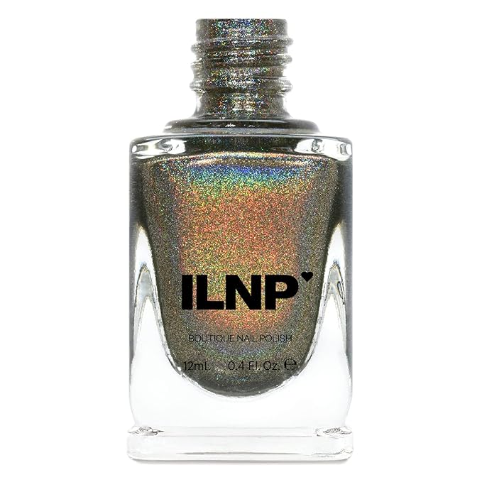 ILNP Treehouse - Rich Army Green Ultra Holographic Nail Polish