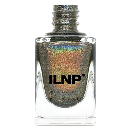 ILNP Treehouse - Rich Army Green Ultra Holographic Nail Polish