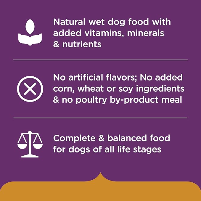 Nutrish Hearty Recipes Wet Dog Food Variety Pack, 8 oz. Tubs (Rachael Ray) | Contains 2 Packs of 6 Tubs, Includes 3 Delicious Flavors of Chicken Paw Pie, Beef Stroganwoof & Chicken Muttballs