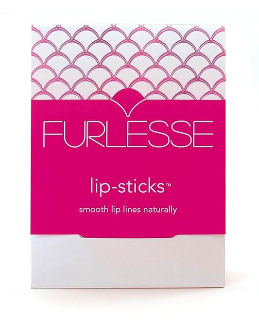 Furlesse Lip-Sticks Wrinkle Patches, Overnight Anti-Wrinkle Patches for Smile Lines, Fine Lines, and Expression Lines, Non-invasive Lip Patches, Anti-aging Skincare, 120 Patches, 30-Day Use