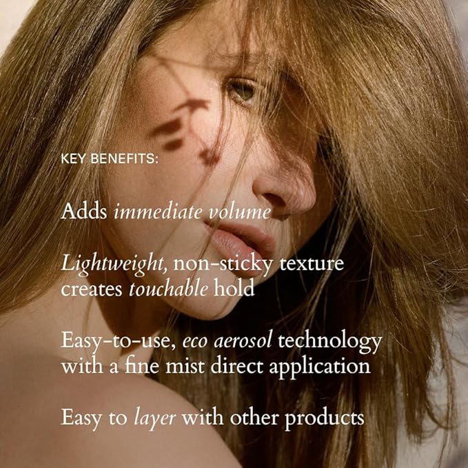 RŌZ Root Lift Spray | Instant Volume Boost| Buildable, Non-Sticky, Lightweight Hold | Infused with Mushroom Root, Rice Protein & Radish Root | Silicone-Free | 8 fl oz