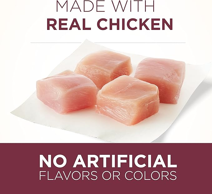 Purina ONE High Protein Urinary Tract Health Dry Cat Food, 16 lb Bag | Made with real chicken, no artificial flavors or colors. Low-magnesium formula balances pH and boosts immune defense