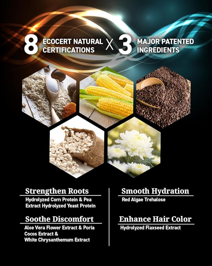Dr's Formula Age-Defying Hair Conditioner, Delays & Reduces Signs of Aging Gray Hair, Anti-Dandruff Scalp Treatment, Nourishes & Volumizes for Fuller Hair, Daily Use, 8.45 fl oz