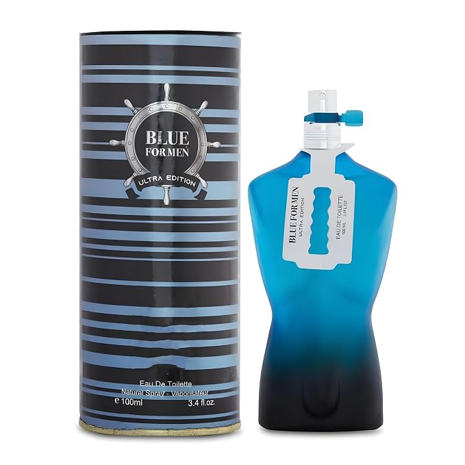 AFLUXE Verse Adonis & Blue For Men Ultra Combo Men Cologne 3.4 Fl. Oz Men's Perfume Refreshing Combination of Aquatic & Woody Scents Eau De Parfum for Men Lasts All Day Best Gift