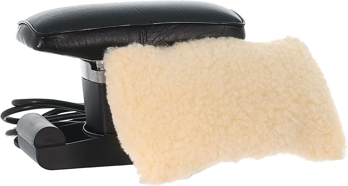 Core Products Jeanie Rub Variable Speed Massager, Deep Tissue Back & Shoulder Massager for Pain Relief, Body Massager, Great Gift for Back, Neck, Lower Back & Cellulite Massage - Fleece Cover Combo